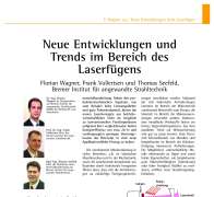 New Approaches and Trends in the Field of Laser Joining