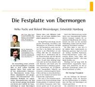 Die Festplatte von Übermorgen