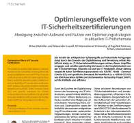 Optimierungseffekte von IT-Sicherheitszertifizierungen