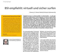 BSI empfiehlt: virtuell und sicher surfen
