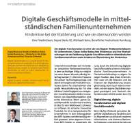 Digitale Geschäftsmodelle in mittelständischen Familienunternehmen