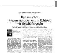 Supply Chain Event Management Dynamisches