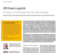 Off-Peak Delivery: An Opportunity for Climate-Friendly Urban Logistics
