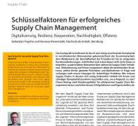 Schlüsselfaktoren für erfolgreiches Supply Chain Management