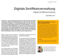 Digitale Zertfikatsverwaltung
