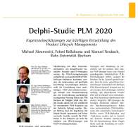 Delphi-Studie PLM 2020