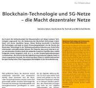 Blockchain-Technologie und 5G-Netze