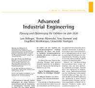 Advanced Industrial Engineering
