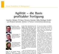 Agility – The Key to Profitable Manufacturing