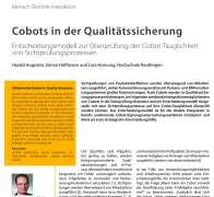 Cobots in der Qualitätssicherung