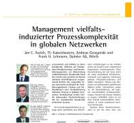 Management vielfaltsinduzierter Prozesskomplexität in globalen Netzwerken