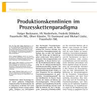 Produktionskennlinien im Prozesskettenparadigma