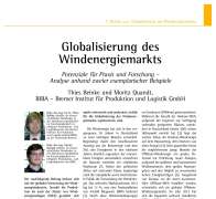 Globalization of the Wind Energy Industry
