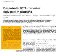 Dezentraler IOTA-basierter Industrie-Marktplatz