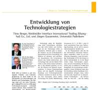 Entwicklung von Technologiestrategien