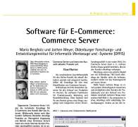 Software für E-Commerce: Commerce Server
