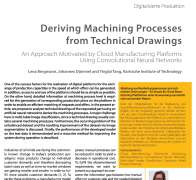 Deriving Machining Processes from Technical Drawings