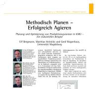 Methodisch Planen – Erfolgreich Agieren