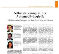 Selbststeuerung in der Automobil-Logistik
