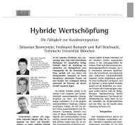 Hybride Wertschöpfung