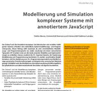 Modellierung und Simulation komplexer Systeme mit annotiertem JavaScript