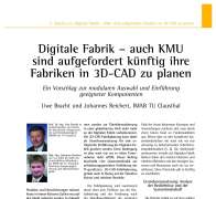 Digitale Fabrik – Auch KMU planen mit 3D-CAD