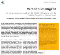 Verhältnismäßigkeit