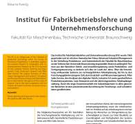 Institut für Fabrikbetriebslehre und Unternehmensforschung