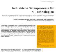 Industrielle Datenprozesse für KI-Technologien