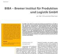 BIBA – Bremer Institut für Produktion und Logistik GmbH