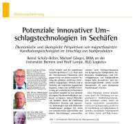 Potenziale innovativer Umschlagstechnologien in Seehäfen