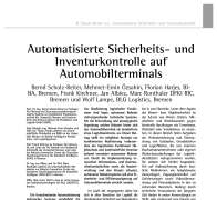 Automatisierte Sicherheits- und Inventurkontrolle auf Automobilterminals
