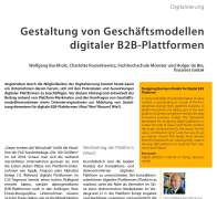 Designing Business Models for Digital B2B Platforms