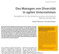Managing Diversity in Agile Companies