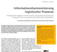 Informationsharmonisierung logistischer Prozesse