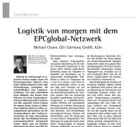 Tomorrow’s Logistics with the EPCglobal Network