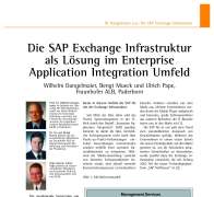 Die SAP Exchange Infrastruktur als Lösung im Enterprise Application Integration Umfeld