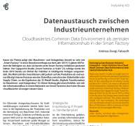Datenaustausch zwischen Industrieunternehmen