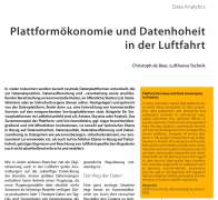 Plattformökonomie und Datenhoheit in der Luftfahrt