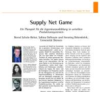Supply Net Game