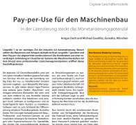 New Business Models by Licensing