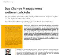 Das Change Management weiterentwickeln