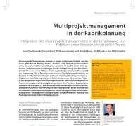 Multiprojektmanagement in der Fabrikplanung