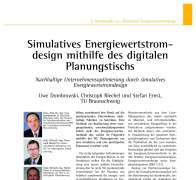 Simulatives Energiewertstromdesign mithilfe des digitalen Planungstischs