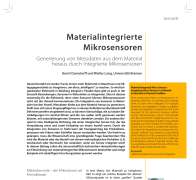 Material Integrated Micro Sensors