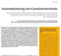 Automatisierung von Containerterminals