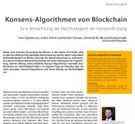 Konsens-Algorithmen von Blockchain