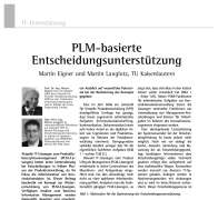 PLM-basierte Entscheidungsunterstützung