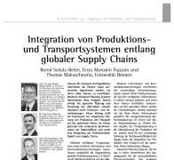 Integrierte Produktions- und Transportsysteme