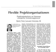 Flexible Projektorganisationen